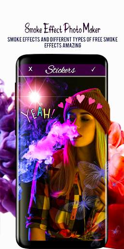 Smoke Effect Photo Frame скриншот 5