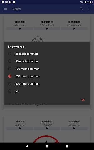 English Verbs screenshot 14