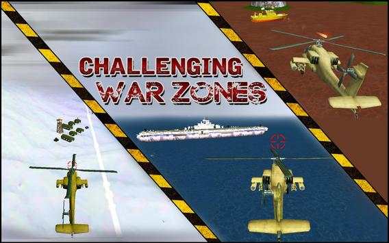 Helicopter Warship Game 3D screenshot 1