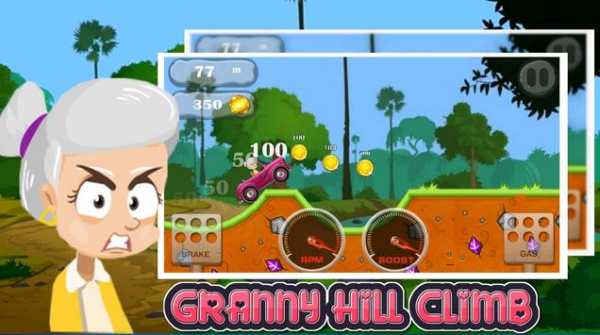 Driving‏ granny hill climb Offroad screenshot 3