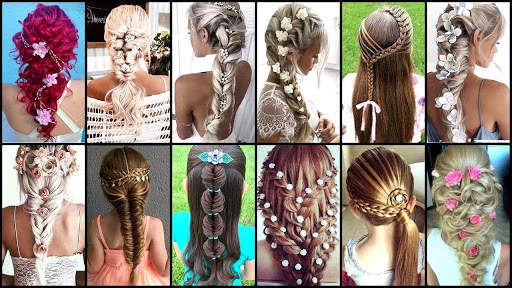Cute Girls Hairstyle langkah screenshot 1