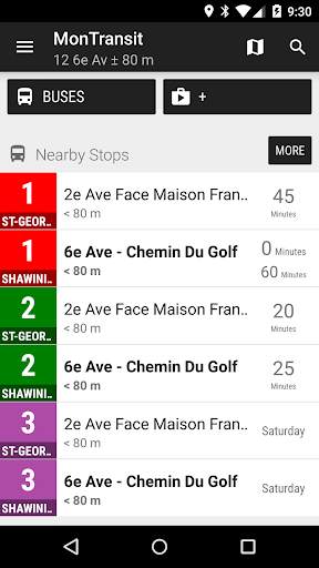 Shawinigan RTCS Bus - MonTran… screenshot 1
