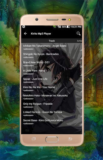 Kirito Mp3 Player screenshot 2