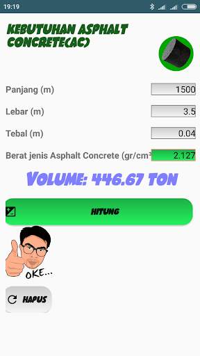 Density Asphalt Concrete 4 تصوير الشاشة