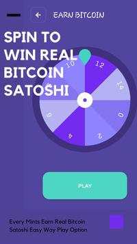 Earn Bitcoin – Daily Earn Real bitcoin Satoshi स्क्रीनशॉट 4