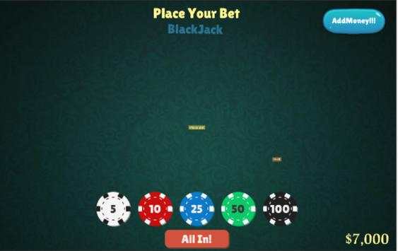 Mini BlackJack स्क्रीनशॉट 1