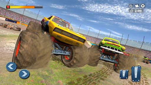 Fearless Monster Truck Demolition Racing Stunts screenshot 8