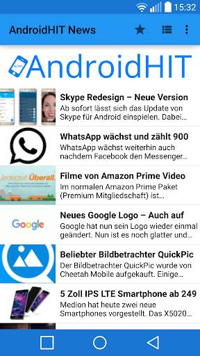 News für Android screenshot 1