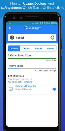 SaferNet Free VPN / Porn Blocker screenshot 3