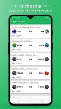 Cricbazaar - Fast Live Line & Live Cricket Score screenshot 3