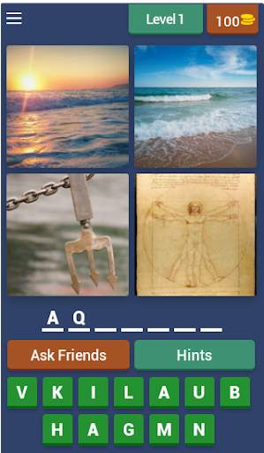 4 Pics 1 Movie - Guess Words Pic Puzzle Brain Game screenshot 1