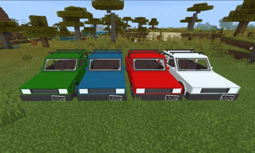 Vehicles PUBG for Minecraft PE screenshot 2