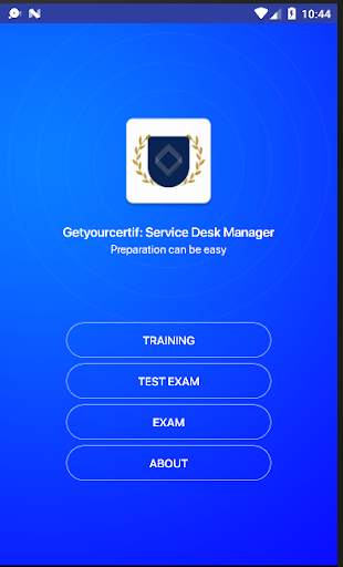 SDI - SERVICE DESK MANAGER QUALIFICATION exams screenshot 1