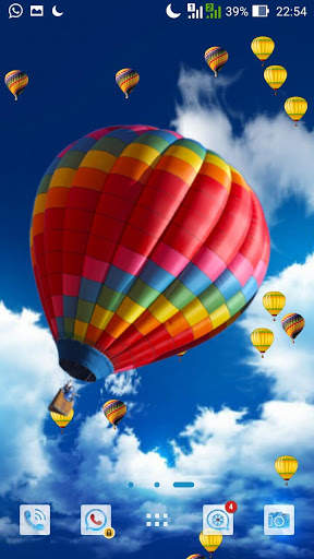 Parachute Live Wallpaper screenshot 3