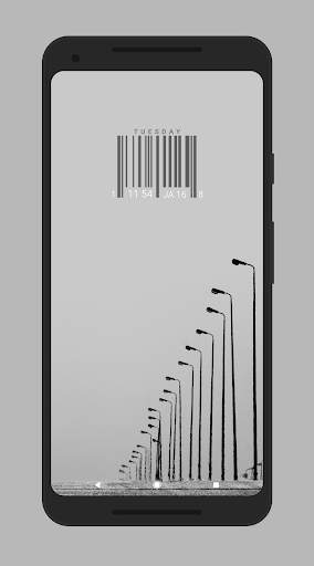 Achromatic KWGT screenshot 5