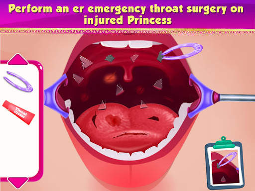 Princess ENT Doctor Hospital - Surgery Simulator screenshot 8