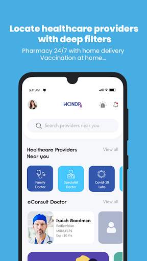 WONDRx Consumer -Drs, Labs, Meds, Vaccines NearYou screenshot 3