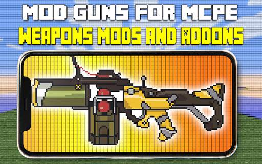 Senjata dan Senjata Mod untuk MCPE 2020 screenshot 1