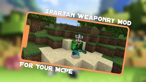 Spartan Weaponry Mod MCPE screenshot 4