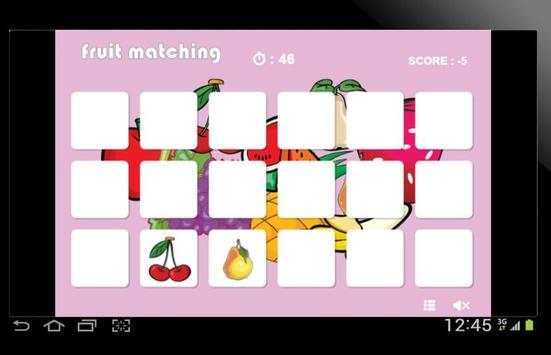 Fruit Matching Game screenshot 5