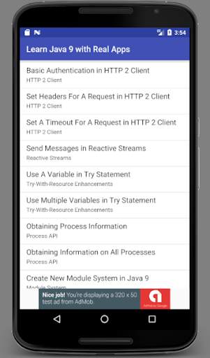 Learn Java 9 With Real Apps screenshot 3