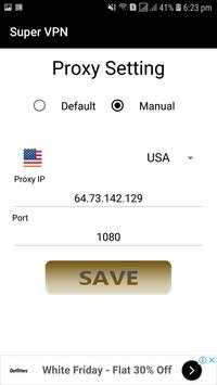 Super VPN screenshot 6