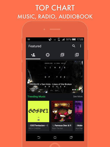 Free Music Player & Streamer 16 تصوير الشاشة