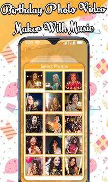 Birthday Photo Video Maker with Music:Video Editor screenshot 2
