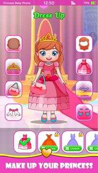 Pink Princess Baby Phone - Cute Baby Unicorn screenshot 2