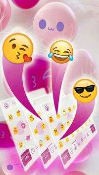 Cute Pink Smiles Keypad 4 تصوير الشاشة