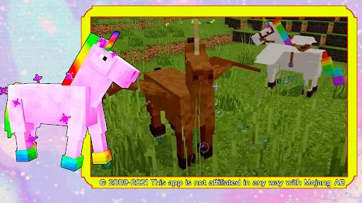Mod hewan peliharaan unicorn screenshot 3