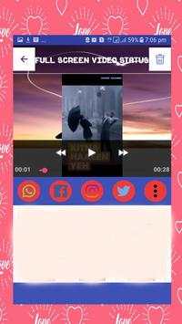 Full screen video status screenshot 5
