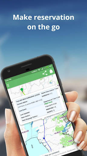 Live Location on Map - Indian Railway screenshot 2