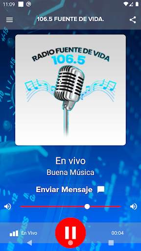 106.5 MHZ FUENTE DE VIDA screenshot 1