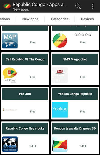 Republic Congo appstore screenshot 1