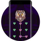 Gemstone APP Lock Theme Owl Pin Lock Screen 1.0.0