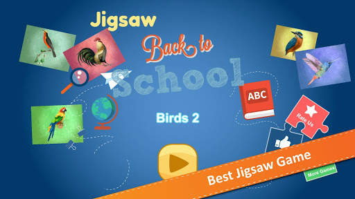 Jigsaw Birds Collection Puzzle 2- Educational Game screenshot 1