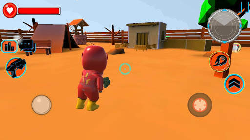 Mini Hero Militia 3D screenshot 6