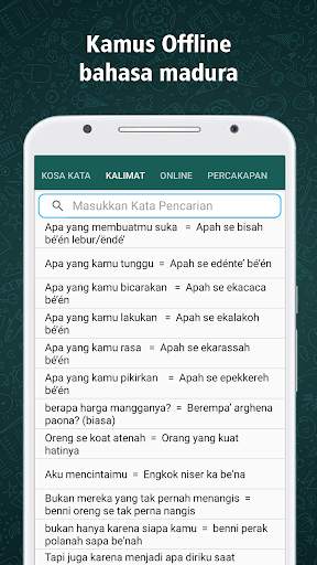 Kamus Madura screenshot 2