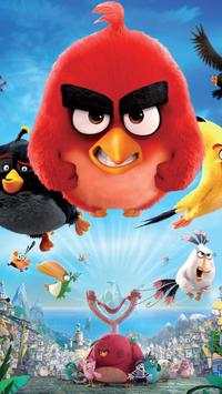 Angry red bird Wallpaper HD स्क्रीनशॉट 7