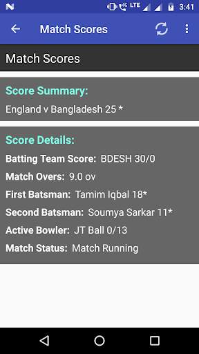 Cricket Scores Live screenshot 4