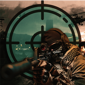 zombie Sniper - black hunter icon
