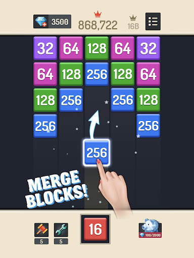 Merge Block - 2048 Puzzle screenshot 7