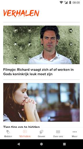 "Bid voor ons!" screenshot 3