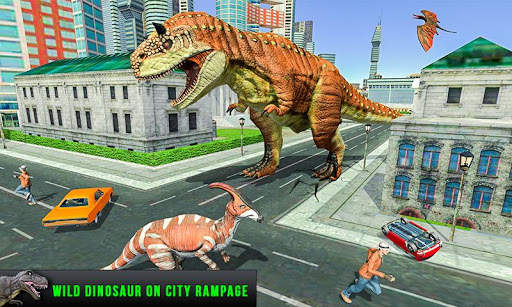 3D Dinosaur Rampage: Destroy City As Real Dino screenshot 1