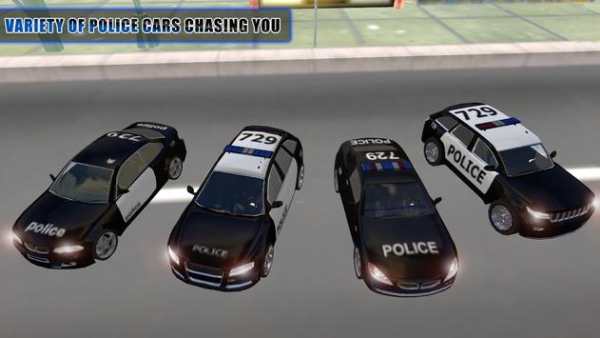 Thief Car VS Police Car screenshot 1