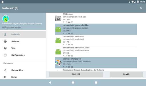 Gerenciador de aplicativos do sistema screenshot 10
