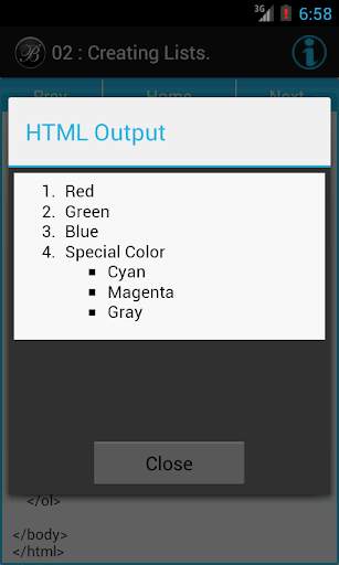 HTML Tutorial Programs screenshot 6
