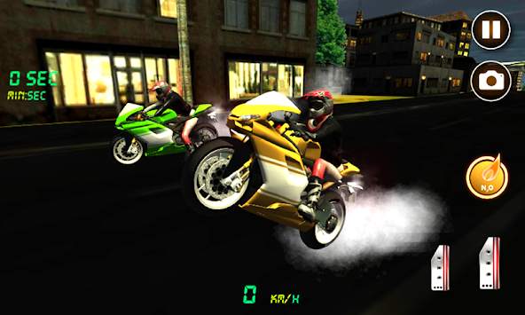 Motor Biker City Driving screenshot 3