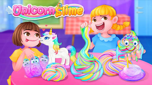 Unicorn Slime - Crazy Fluffy Trendy Slime Fun screenshot 1